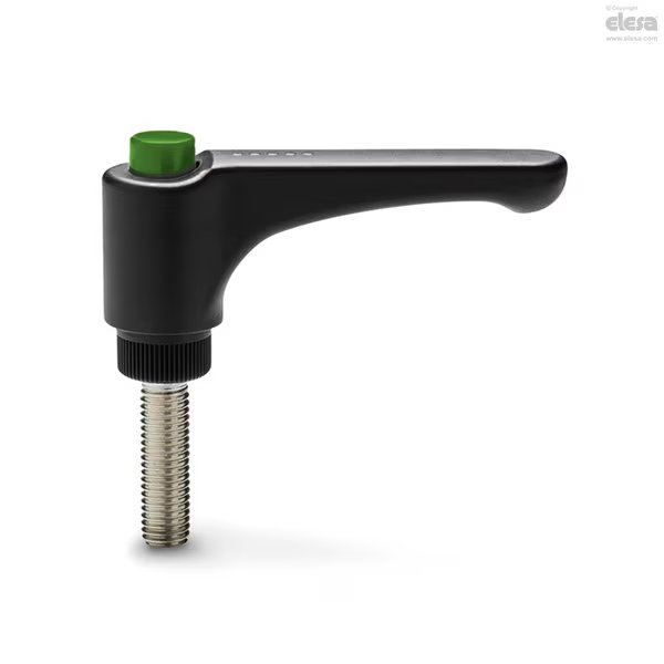 Stainless steel threaded stud, ERW.63-SST-p-M8x30-C17, Elesa, Mfr#: ERW-SST-p